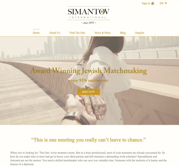Simantov Website
