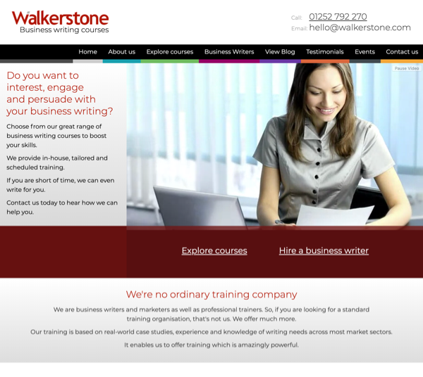 Walkerstone Website