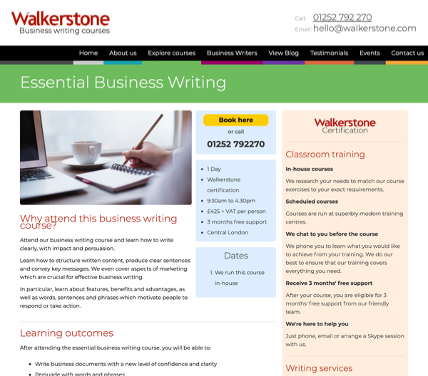 Walkerstone Website