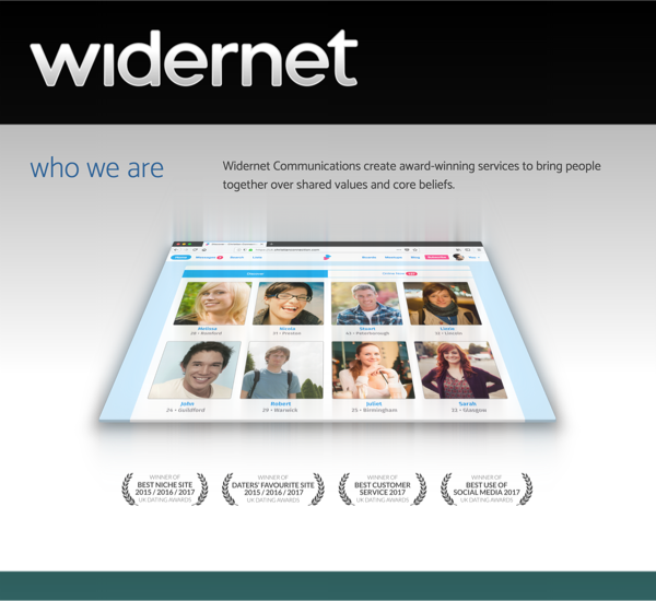 Widernet website